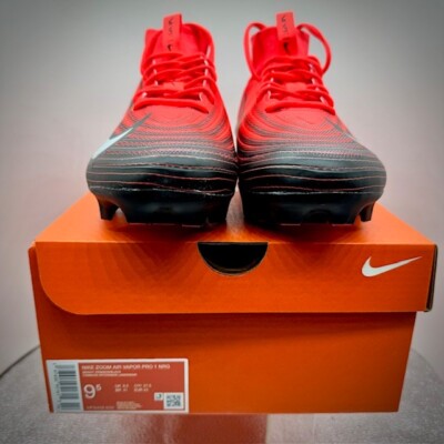 Nike Zoom Air Vapor Pro 1 NRG Crimson Football Cleats HF9409-600 Men's Size 9.5-image