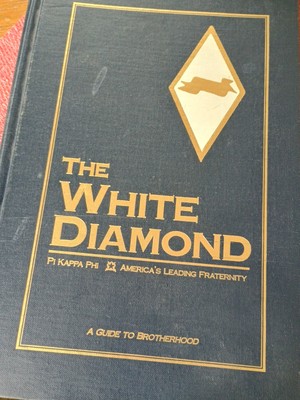 The White Diamond Pi Kappa Phi fraternity Guide to Brotherhood, T.J. Sulli Used-image