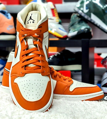 Nike Women's Air Jordan 1 Mid SE Sport Spice Coconut Milk DV1302-100 Sz 11-image