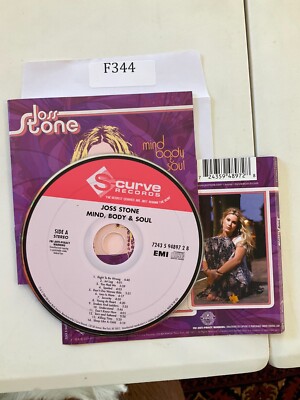 Mind, Body & Soul by Joss Stone (CD, Sep-2004 No Case No Tracking #F344-image