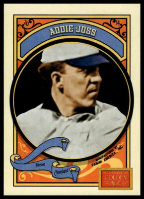 2014 Panini Golden Age #19 Addie Joss Cleveland Naps Baseball Card-image