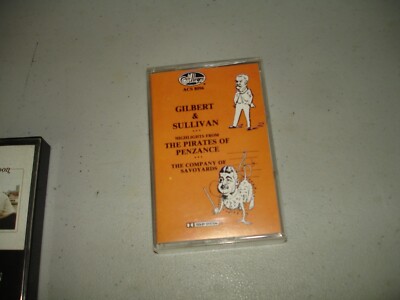 Gilbert & Sullivan Highlights Pirates of Penzance (Cassette, 1982) Tested, EX-image