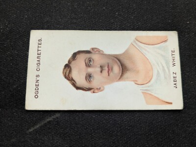 1908 Ogden's Pugilists & Wrestlers # 1 Jabez White (VG/EX)-image