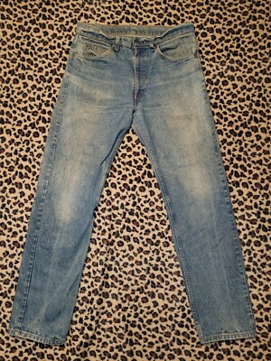 Levi's Orange Tab 32x32 Denim Vintage Jeans 70s/80s Mid Wash 20505 0217 Levis -image