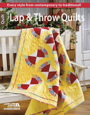 LAP & THROW QUILTS (6443) By Annies Publishing **BRAND NEW**-image