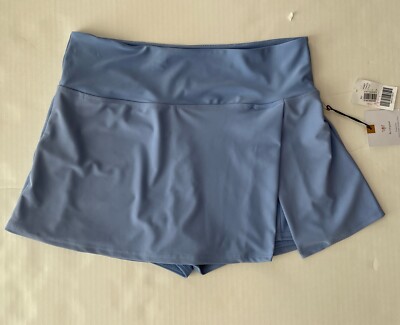 LA LA LAND CREATIVE CO BE ORIGINAL SIZE LARGE HYDRANGEA BLUE SKORT ORIGINALITY-image