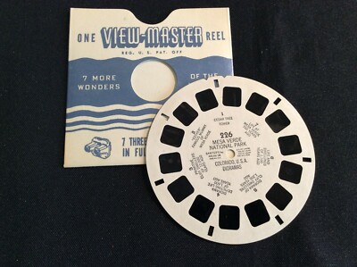 SAWYER'S View-Master #226 MESA VERDE NATIONAL PARK, COLORADO  -image