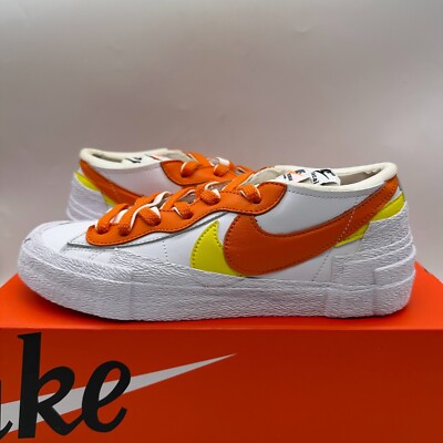 Nike Blazer Low sacai White Magma Orange size 7-image