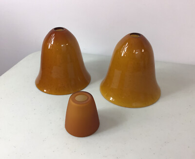 Vintage Mid Century Dome Lights Set of 3-image