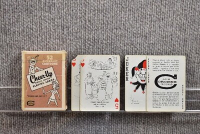 VTG Playing Cards Creative Playing card co. Cheer-up Copper Back Vic Take-image
