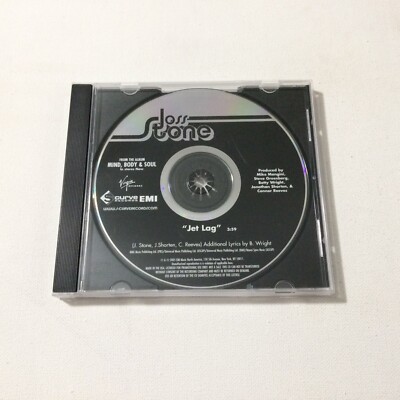 Joss Stone Jet Lag PROMO SINGLE CD RARE Soul-Jazz Mind, Body & Soul '05 Virgin-image