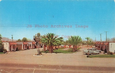 AZ, Mesa, Arizona, Del Rio Lodge Motel, Exterior View, Dexter Press No 22275-B-image