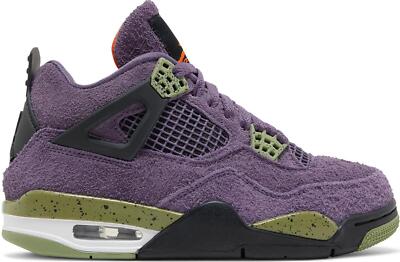 Size 7 - Jordan 4 Retro Mid Canyon Purple W-image