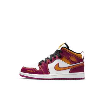 [DC0499-100] Preschool Air Jordan Retro 1 Mid 'Dia de los Muertos' (PS)-image