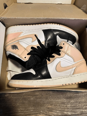Jordan 1 Mid - Arctic Orange black Toe (GS), Youth Size 5.5-image
