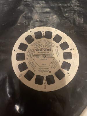 Sawyer's View-Master #A325  MESA VERDE NATIONAL PARK, COLORADO Circa 1964 Issue-image
