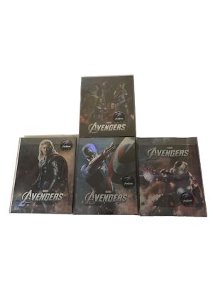 Novamedia Avengers Blu-ray Steelbooks Full Slips A, B, C + Lenti 1 Click - #242 -image