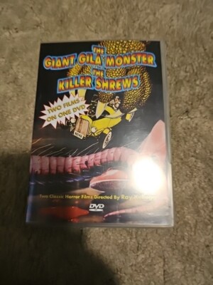 GIANT GILA MONSTER / KILLER SHREWS 1959 Creature Feature Horror dvd JAMES BEST-image