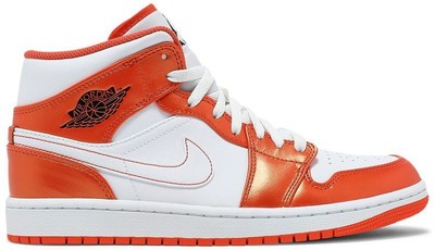 Nike Air Jordan 1 Mid SE Electro Orange DM3531-800 In Stock-image