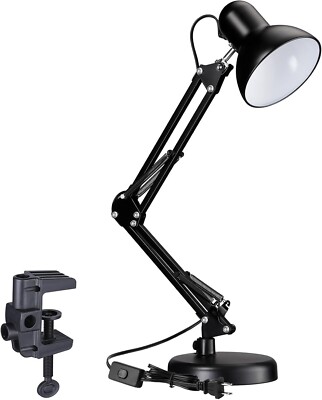 Lampara Led Para Escritorio De Uñas Para Mesa Maquillaje Lectura Estudiar Luz US-image