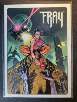 Joss Whedon's FRAY Comic Art Promo Card #FRAY1 Dark Horse 2001-image