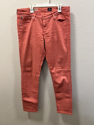  AG Jeans The Legging Ankle Jeans Super Skinny Stretch Womens 30X28-image