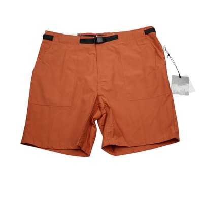 Onia Shorts Mens L Orange Buckle Utility Hybrid 7