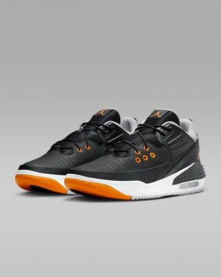 Nike Air Jordan Max Aura 5 Black Magma Orange Wolf Grey DZ4353-008 Men's US7-13-image