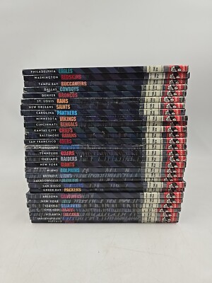 Lot of 29 Children Kid Sport Book Football Chiefs 49ers Saints Broncos Cowboys-image