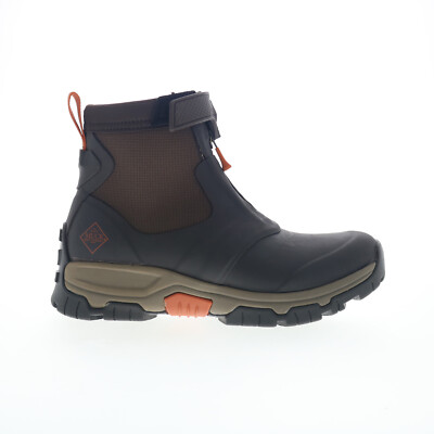 Original Muck Apex Mid Zip Waterproof AXMZ907 Mens Brown Casual Boots 8-image