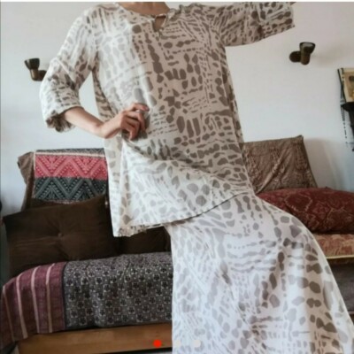 Sahara Co-ord Skirt And Top Chic Unusual Summer Formal Creative-image