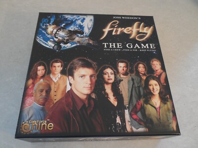 JOSS WHEDON'S FIREFLY THE GAME, GALE FORCE NINE, OPEN, SEALED CARDS, UNPUNCHED!-image