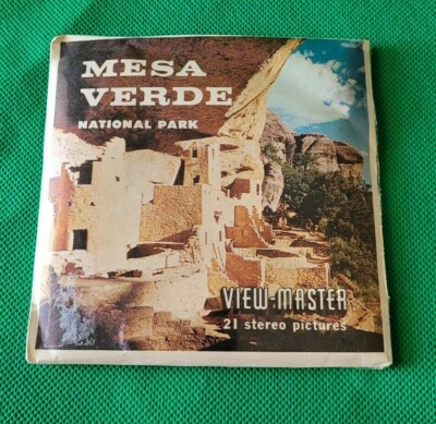 SEALED Sawyer's A325 Mesa Verde National Park Colorado view-master Reels Packet-image