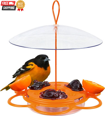 Nature'S Way OFP1 All-In-One Oriole Buffet Bird Feeder, Orange-image