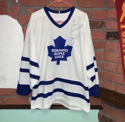 Vintage 90s NHL CCM Toronto Maple Leafs S.Sullivan White Jersey Sz Large-image