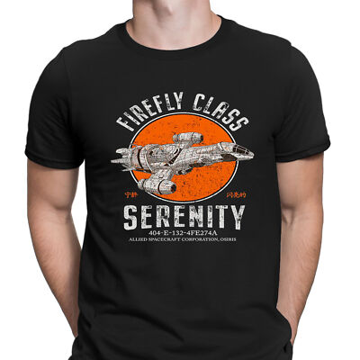 Joss Whedons Firefly Tv Series Movie Retro Mens T-Shirts Tee Top-image
