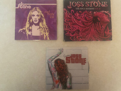 joss stone cd set of 3 various titles-image