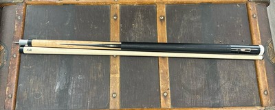 Joss Pool Cue 4 Points MOP-Coco-Maple Inlays Leather Exotic Wrap Hp 13mm Shaft.-image