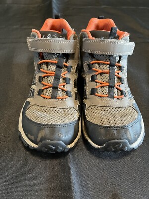 Merrell Unisex Child Moab Voyager Mid Hiking Boot Shoe - Brown/orange- size 2.5M-image