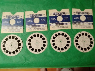 VIEW MASTERS REELS COLORADO 1949 NATIONAL PARKS ROCKY MTS. 101 102 MESA VERDE-image