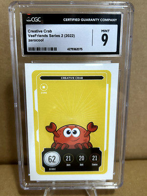 Creative Crab 2022 VeeFriends Series 2 zerocool CGC Graded Owned by Gary V-image