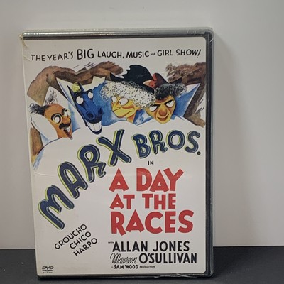 A Day at the Races (DVD,1937) Marx Brothers,Maureen O’Sullivan NEW Sealed-image