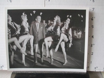 CBS TV show photo 1950s TOAST OF TOWN Ed Sullivan Toastette 4 leggy dancers-image