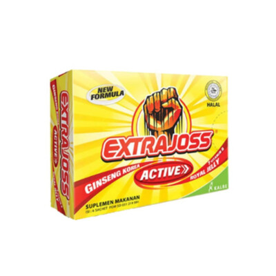 180 Sachets EXTRA JOSS Ginseng Active Original Energy Drink Free  6 satchets-image