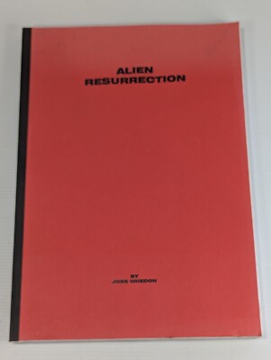 Alien Resurrection Script Screenplay by Joss Whedon Draft 1997 Sci-fi Horror-image