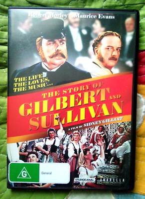 THE STORY OF GILBERT AND SULLIVAN  - DVD REGION 4 LIKE NEW FREE LOCAL POSTAGE-image