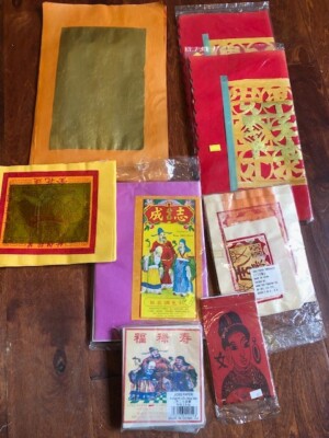 Chinese Joss Papers Different Variety Lot-image