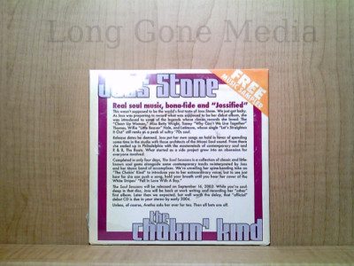 The Chokin' Kind by Joss Stone (CD, Promo, Single)-image