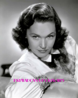 MAUREEN O'SULLIVAN 8X10 Lab Photo Sexy 1930s Elegant Publicity Portrait-image