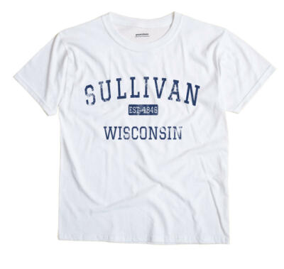 Sullivan Wisconsin WI T-Shirt EST-image